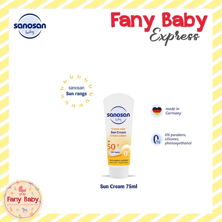 SANOSAN BABY SUN CREAM SPF 50+ 75ML