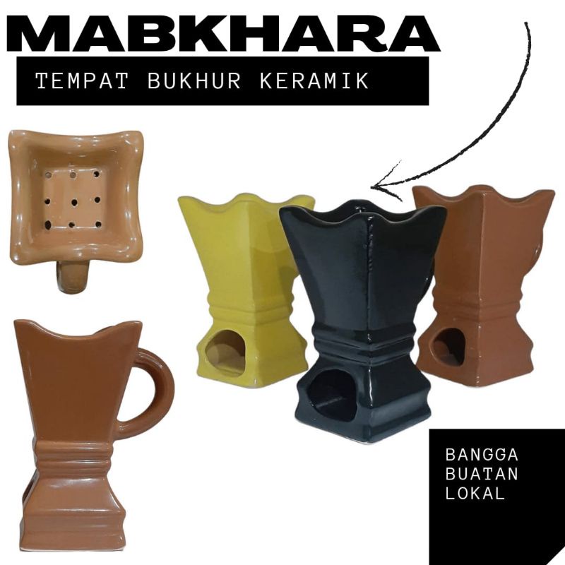 Tempat Bukhur Keramik Mabkhara Buhur Prapen