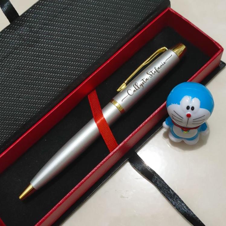 

[S-4]5 ㊚] Pulpen Custom HS-B222 Model Parker | Free Laser Custom Grafir Nama | Pulpen Metal Pen Parker TW Promosi | Pen Metal Model Putar tinta hitam | Hadiah Kado Souvenir gift-langsung kirim