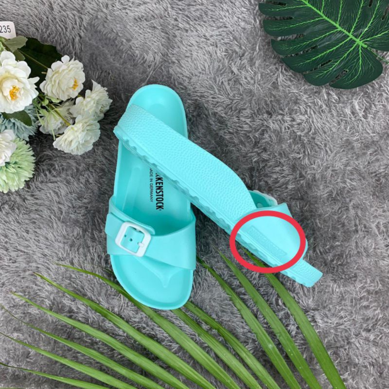 Sandal Wanita Selop Ringan Strap Satu Sendal Cewek Slop Geper