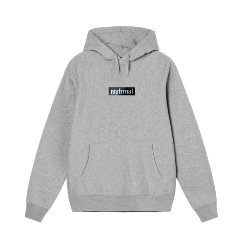 Maternal Sweater Hoodie Abu-Abu Jumper Fullover Unisex Katun Plecce Premium Good Quality | Sweater H