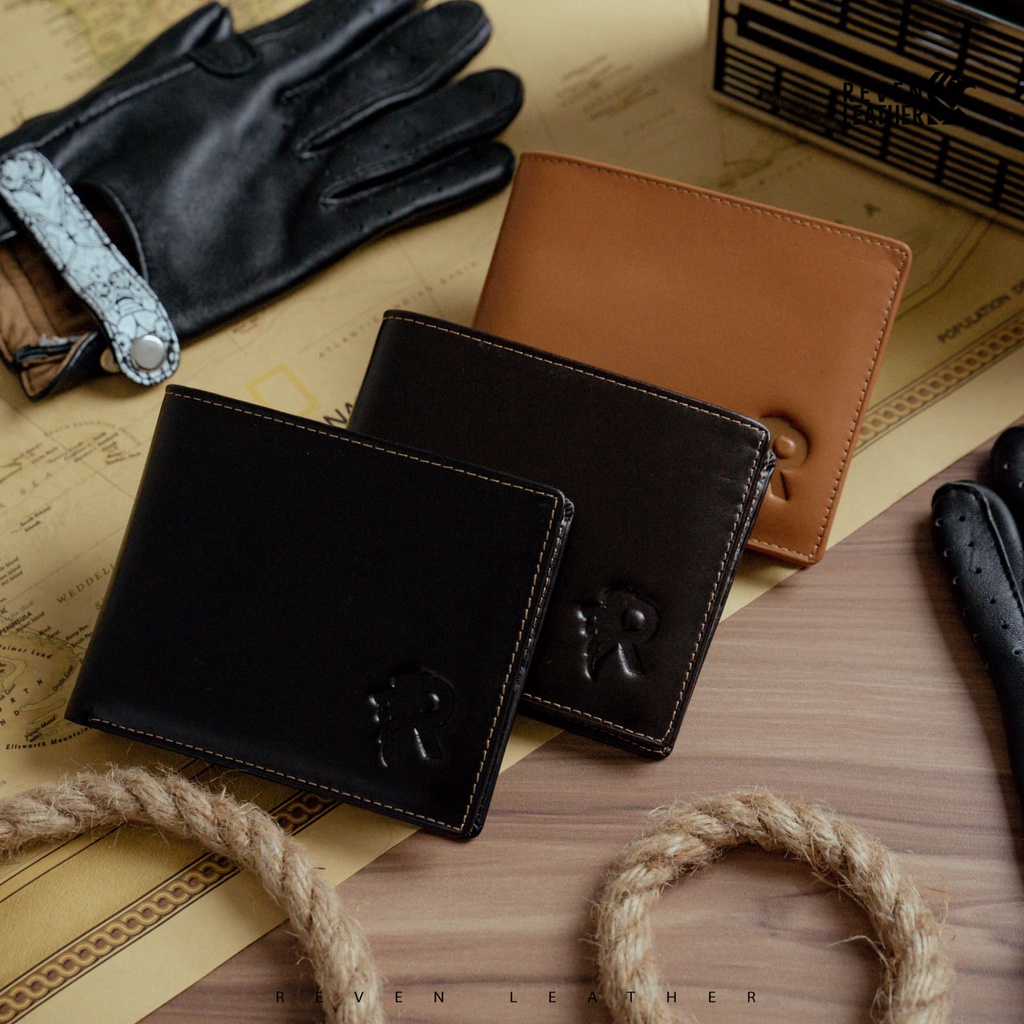 Dompet Pria Keren Kulit Asli Original Branded Dompet Cowok Roqu Wallet