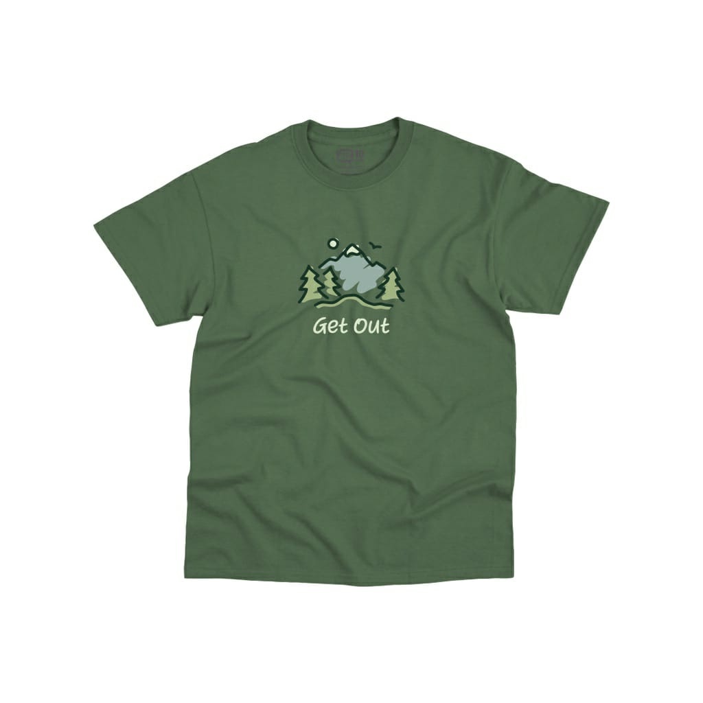 Kaos Anak Laki-Laki Get Out Umur 7 - 12 tahun