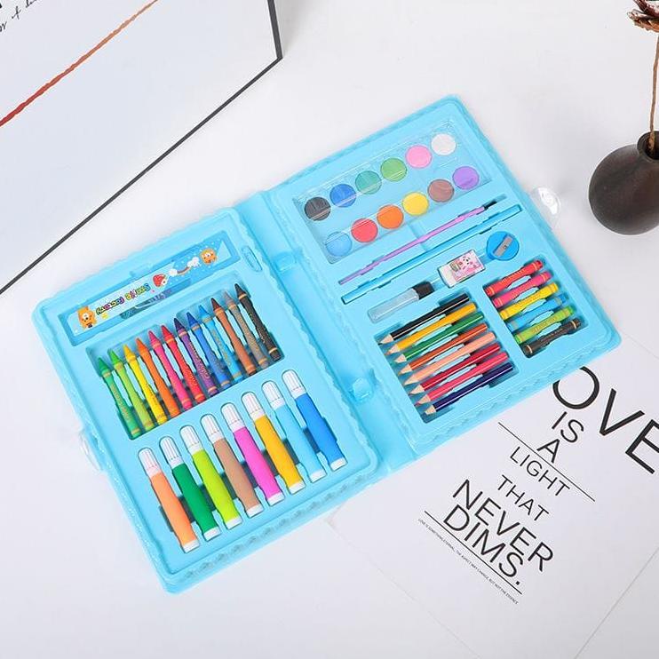 

Murah Puas WY Crayon Set 68pcs / Krayon Mewarnai Anak 68pcs / Pensil Warna Set 68pcs