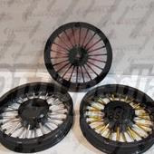 Velg Pelek Racing Tapak Lebar Power Andong Mio Sporty Smile Mio J Mio Soul 115 Ring 14 - 215 & 250