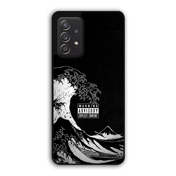 Hardcase Casing Samsung Galaxy A72 A52 A32 Great Wave Black AB0452 Case Cover