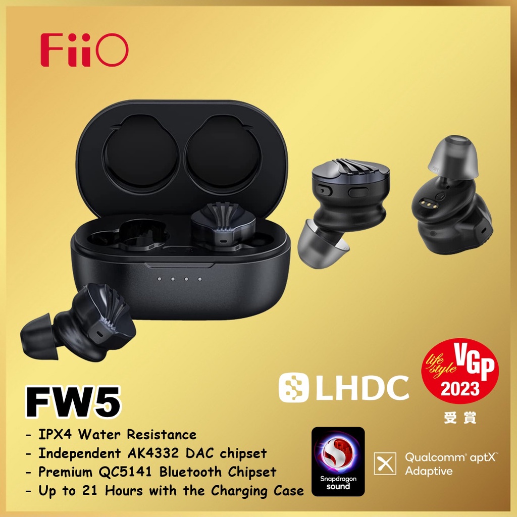 FiiO FW5 FW 5 Hi-Fi HiFi True Wireless TWS Earbuds Earphone