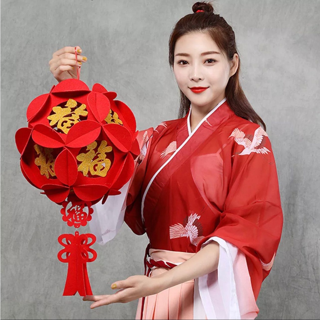 Jual Lampion Imlek Lampion Merah Dekorasi Imlek Hiasan Imlek | Shopee