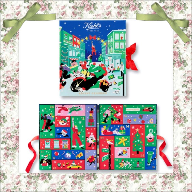 Jual KIEHL'S BOX SET ADVENT CALENDAR LIMITED EDITION Shopee Indonesia