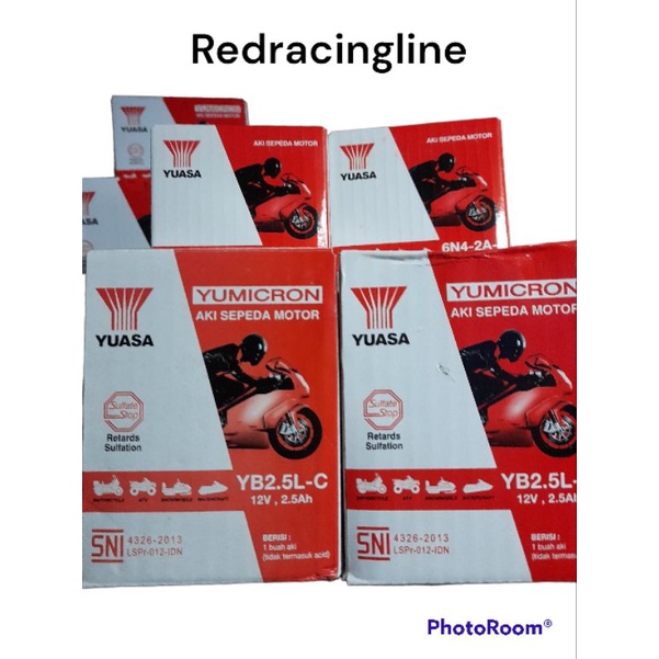 ACCU | AKI WIN 6V 12V YUASA GENUINE