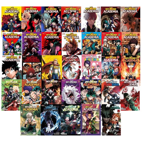 [INDONESIA] BUKU KOMIK BOKU NO HERO ACADEMIA VOL 1 - VOL 38 UPDATE PLUS STIKER ANIME - MY HERO ACADEMIA - MANGA KOUHEI HORIKOSHI [ORIGINAL]