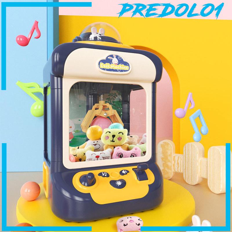 [Predolo1] Claw Toy Machine Vending Machine Mainan Mainan Interaktif Untuk Hadiah Liburan Anak