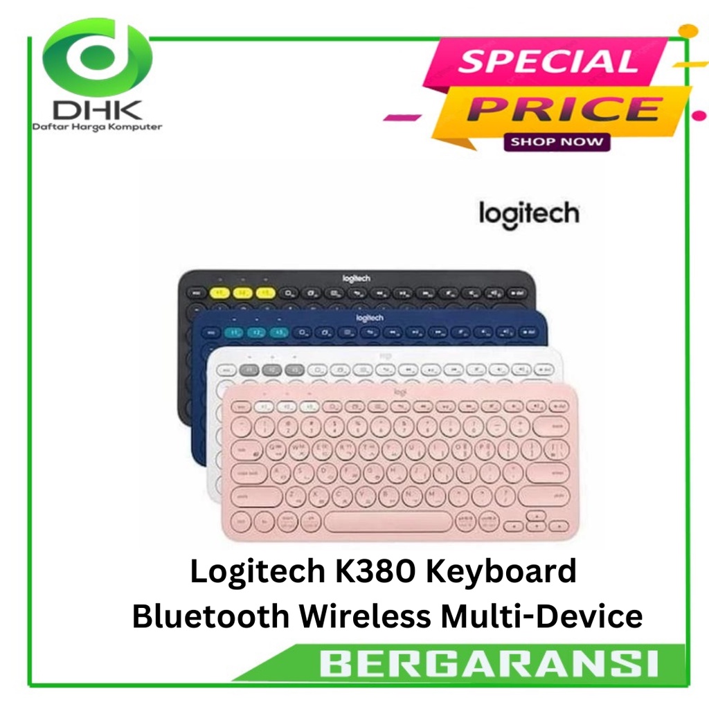 Logitech K380 Keyboard Bluetooth Wireless Multi-Device