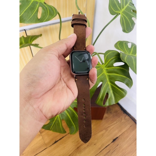 ✅ GARANSI 1TH - STRAP AW KULIT ASLI / GENUINE LEATHER (VINTAGE STYLE) 38/40/41 42/44/45