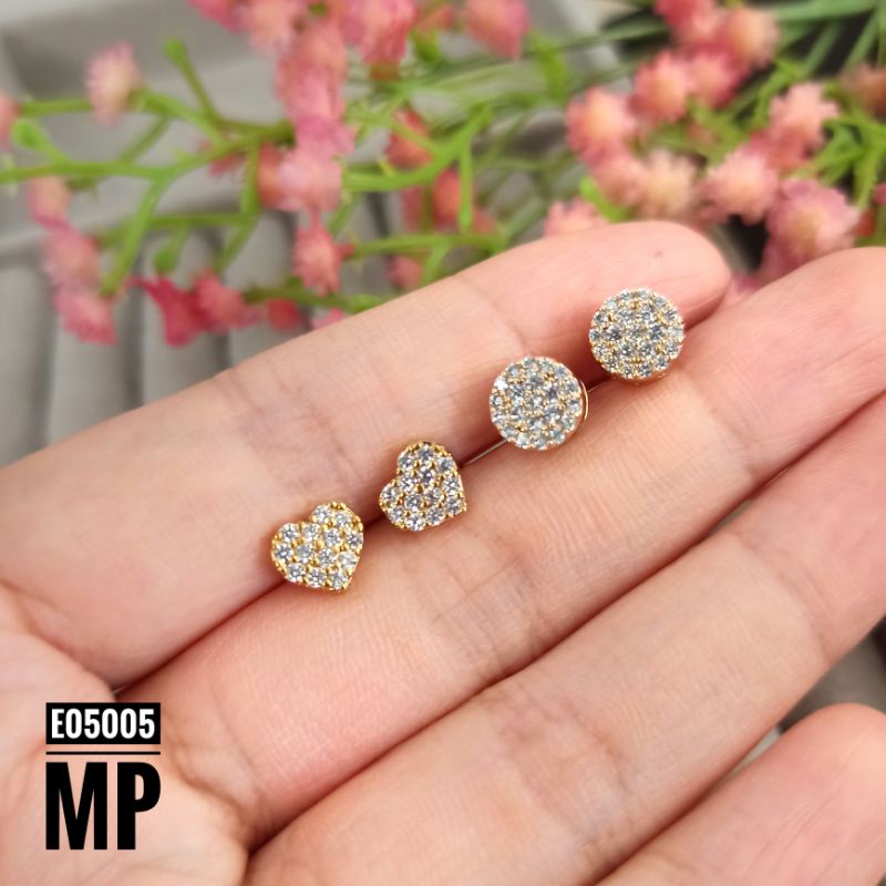 Anting tusuk yaxiya gold E05005