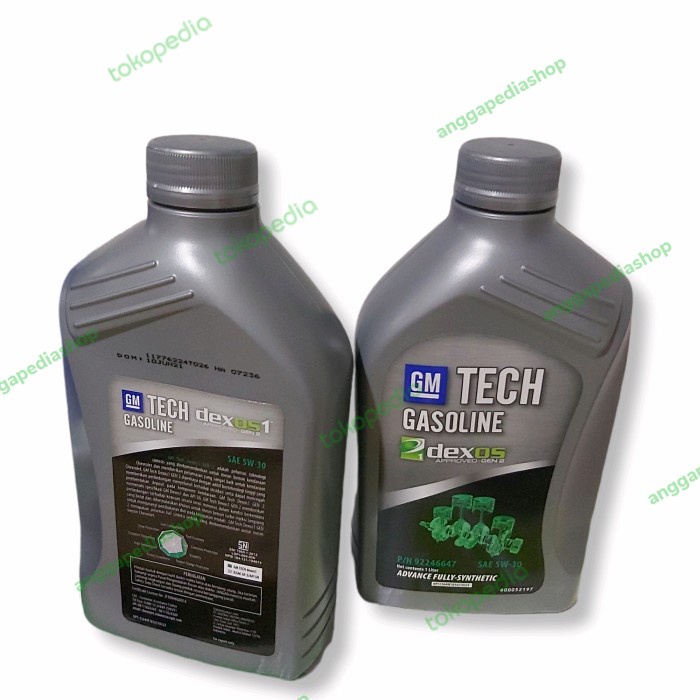 PROMO OLI MESIN BENSIN 5W 30 5W30 FULL SINTETIS GM TECH DEXOS 1 GEN 2