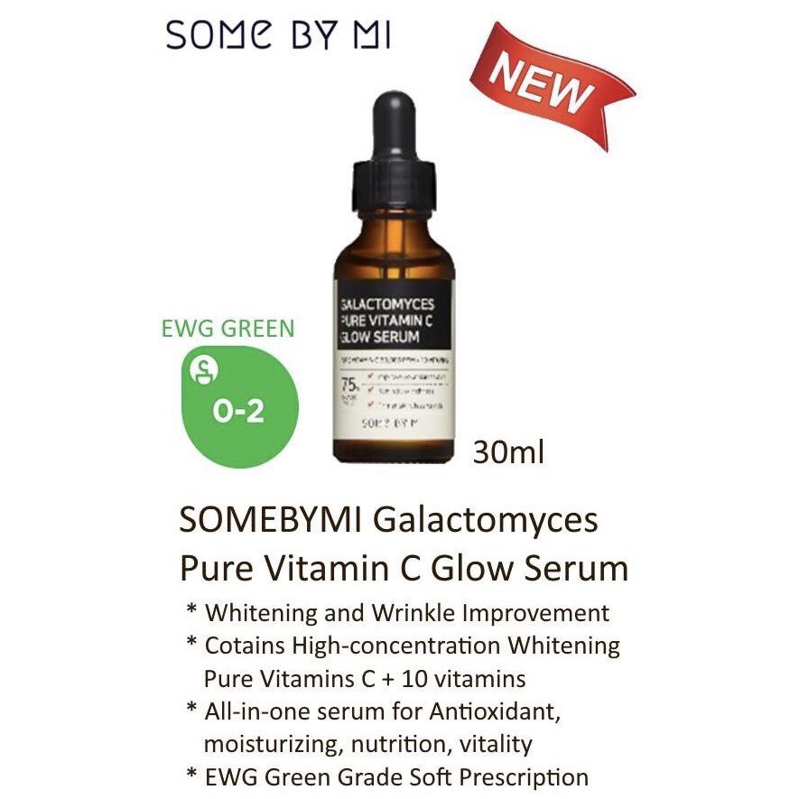 SOME BY MI Galactomyces Pure Vitamin C Glow Serum 30ml