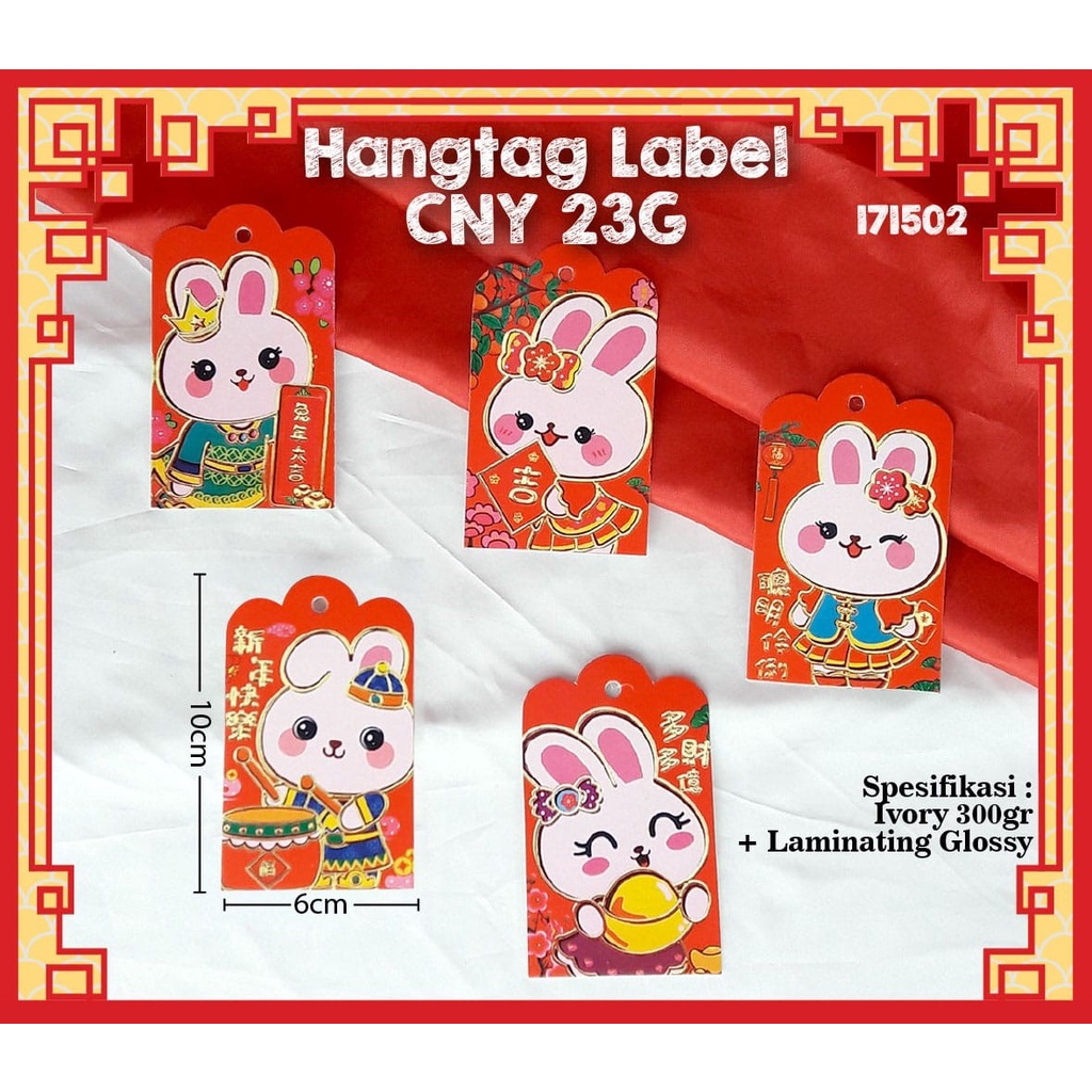 

HangTag Label Imlek Random. IMLEK030