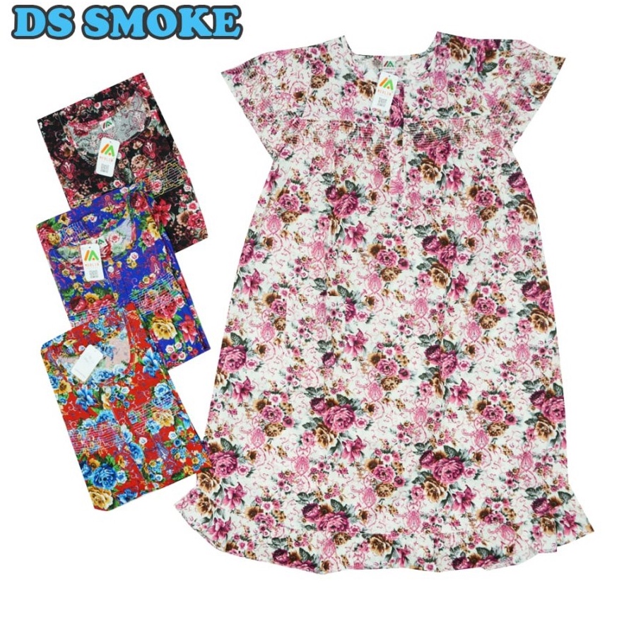 Grosir 1 Seri isi 3 Pcs Baju Tidur Merlin Daster Smoke Update Motif silahkan chat