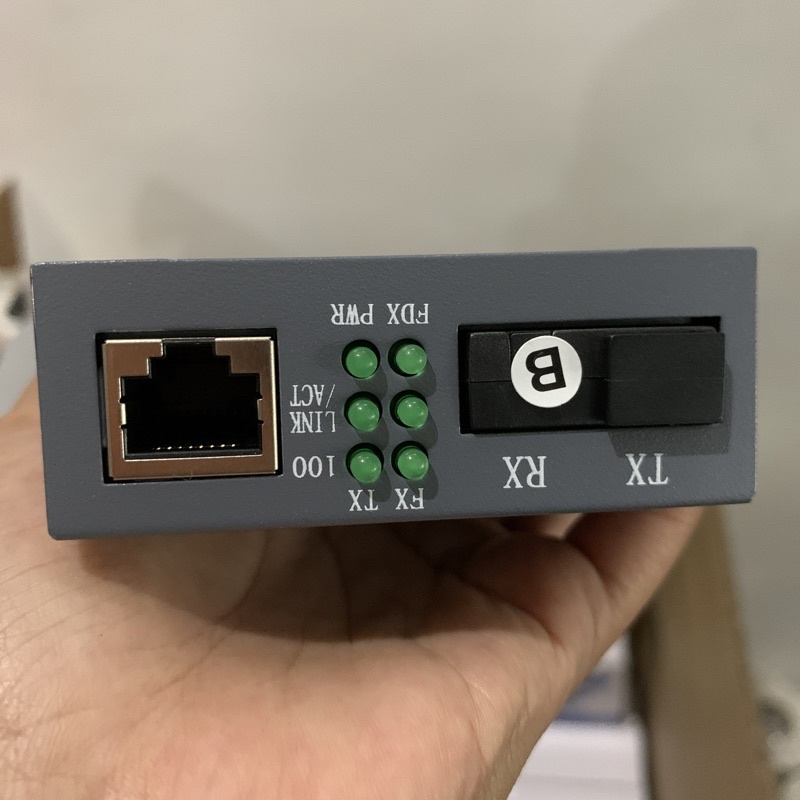 NetLink HTB-3100 Fiber Optical Media Converter 3100 A+B 25Km