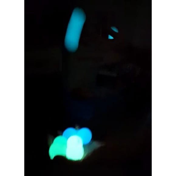 Lato Lato Kato Kato Bola Tek Tek Glow in The Dark Mainan Tempo Dulu Jadul Tok Tok Luminuous