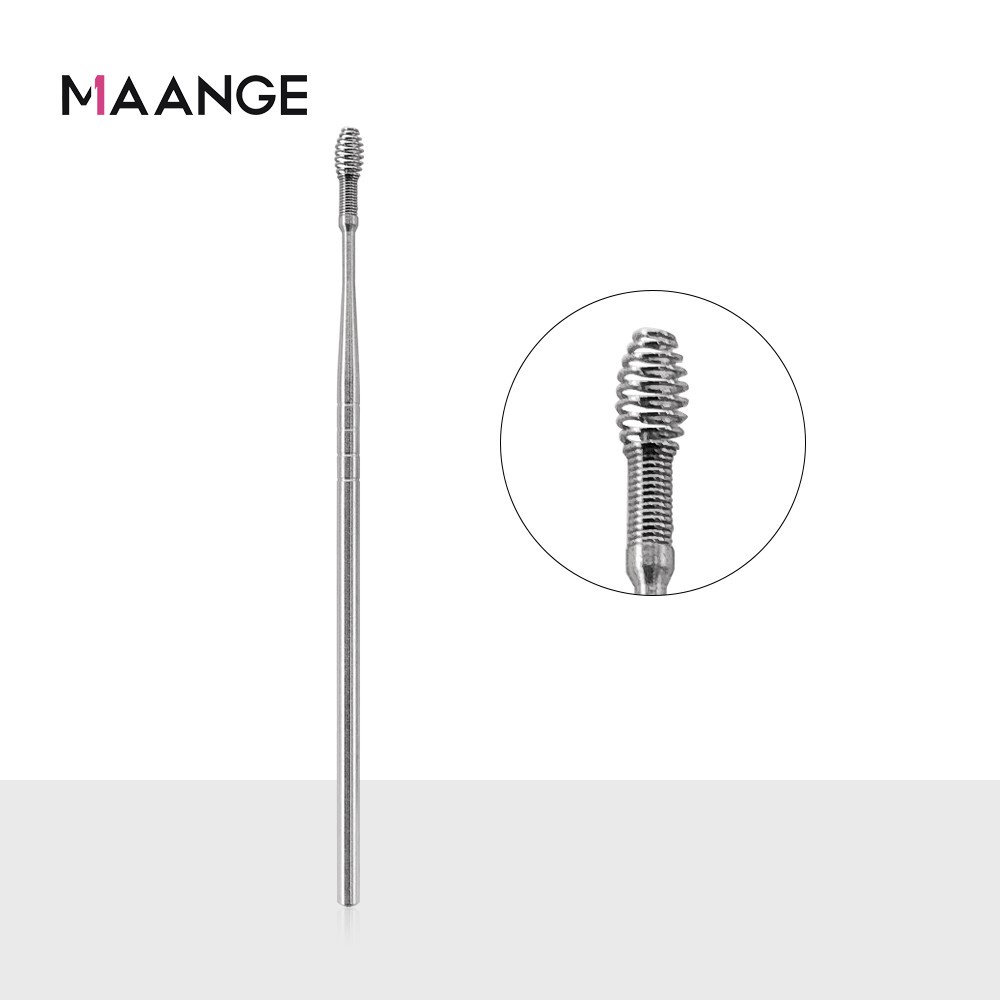 MAANGE3039  6pcs Alat Korek Kuping Telinga Pembersih Kotoran Ear Wax Stainless Steel Besi Earwax Alat Pembersih Telinga