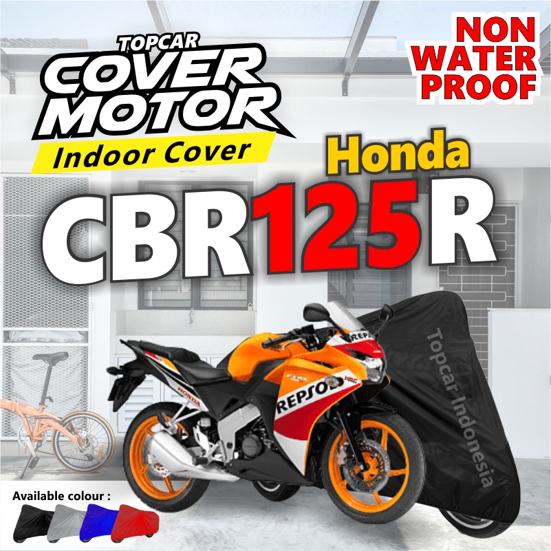 TOPCAR Cover Motor Honda CBR 125R Sarung Motor Pelindung Baju Selimut Non Waterproof Part Honda