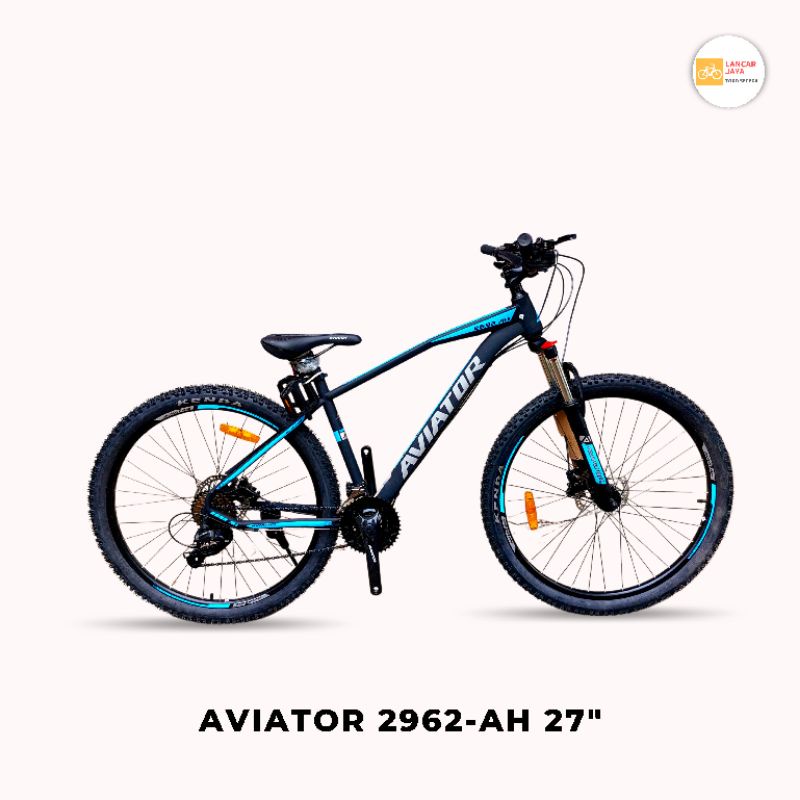 Sepeda MTB Ukr. 27.5 AVIATOR '2692-AH' Shock Breaker suspention + Rem Hidrolis + FullAlloy Body