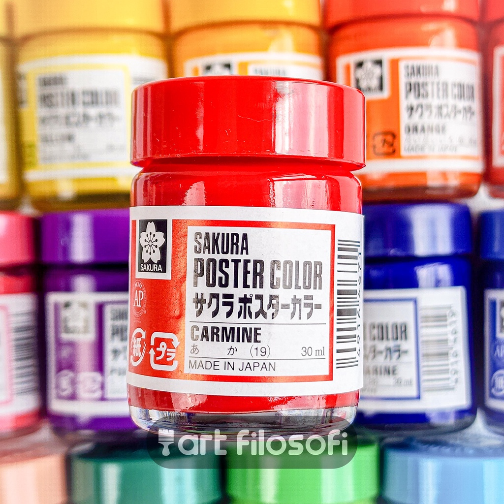 

Sakura Poster Color 30ml - 21 Warna Tingkat Opacity Tinggi SF6