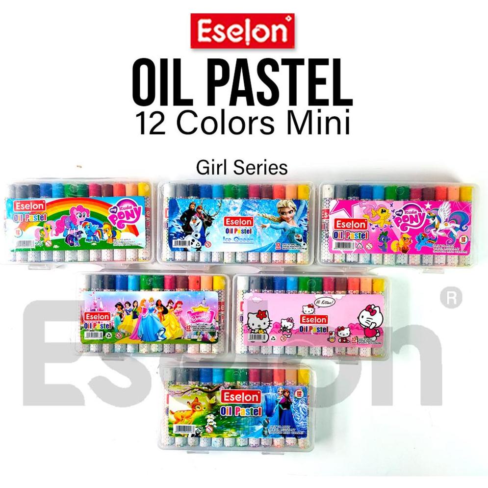 

ケ Crayon MINI Eselon / Oil Pastel / Crayon Eselon 12colors ↑