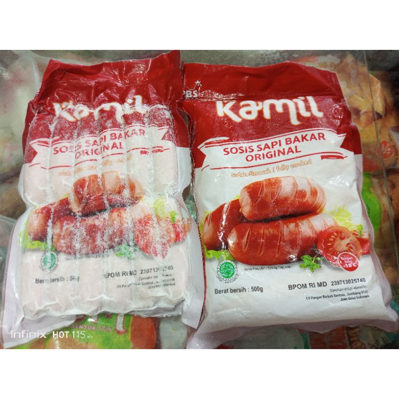 

sosis jumbo/bakar Kamil sapi