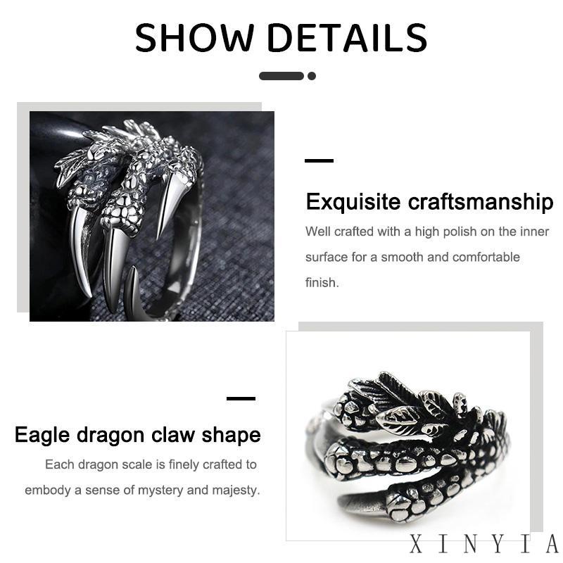 【Bayar di tempat】CLAW RING / DRAGON EAGLE CLAW RING / CINCIN CAKAR NAGA ELANG / COUPLE RING CINCIN COUPLE KOREAN STYLE RING CINCIN CLAW RING / DRAGON EAGLE CLAW RING / CINCIN CAKAR NAGA ELANG / COUPLE RING CINCIN COUPLE KOREAN STYLE RING CINCIN