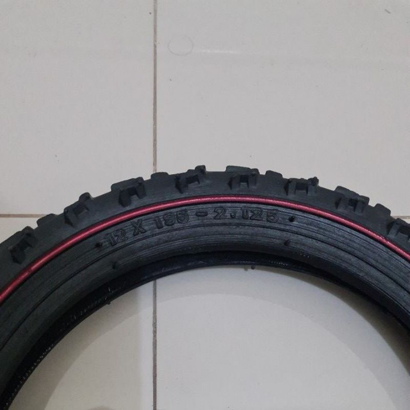 BAN LUAR SEPEDA ANAK UKURAN 12 INCH NYLON TIRE TUBE BAN SEPEDA 12INCH BMX MINI BAN DALAM 12 INCH