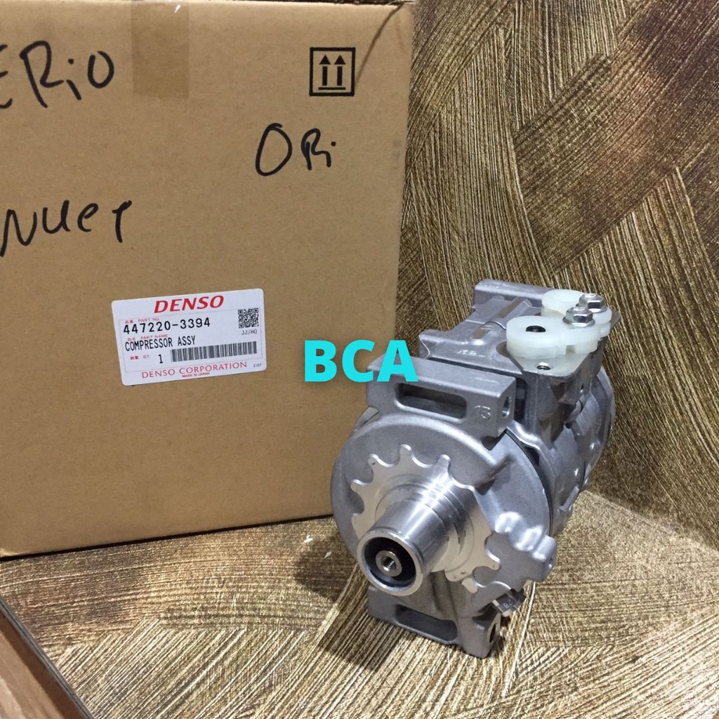 COMPRESSOR KOMPRESOR AC Mobil SUZUKI AERIO Baleno Next G ORIGINAL DENSO