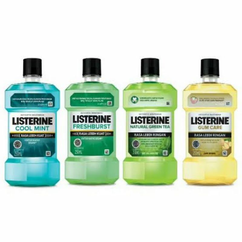 Listerine 250ml All Variant