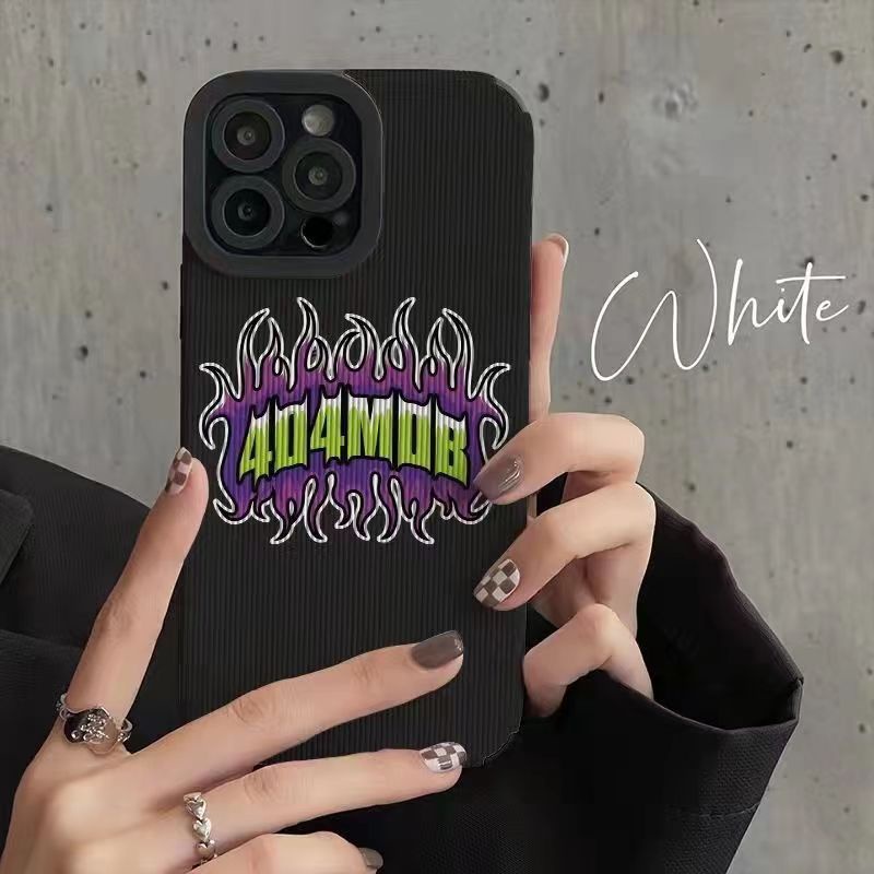 Pola Ins Cocok Untuk Iphone14 14pro 14Plus 14prm Iphone13 13prm iPhone 11 7Plus 8Plus Xr XS 12 Pro Max Empat Sudut Casing Ponsel Tahan Guncangan