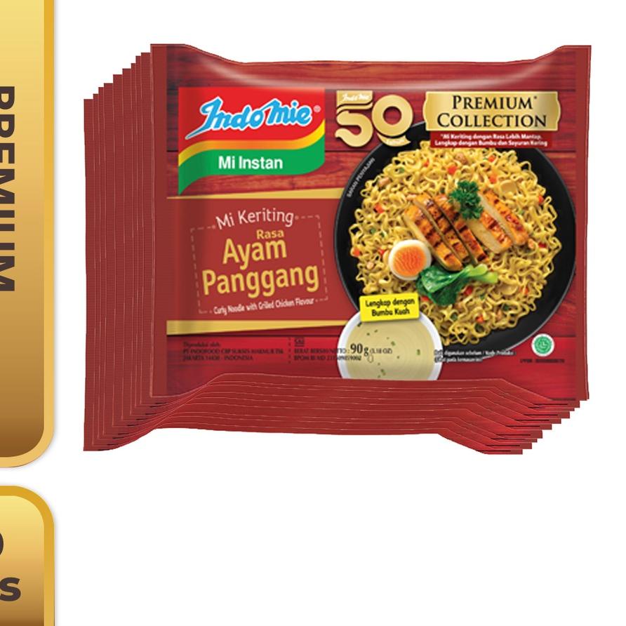 

Quality Control✅10 Pcs - Indomie Mi Keriting Ayam Panggang|KD9