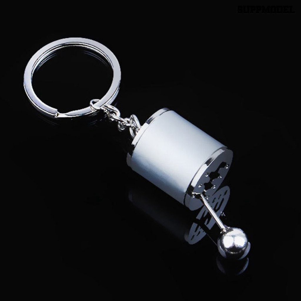 [Auto] Kunci Ring Mini Portable Anti Jatuh Logam Rem Cakram Peredam Kejut Bentuk Tas Liontin Perhiasan Hadiah