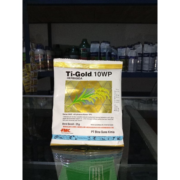 Ti-Gold 10 wp/herbisida rumput/pembasmi rumput/pembasmi gulma berdaun lebar/gulma berdaun sempit/pem