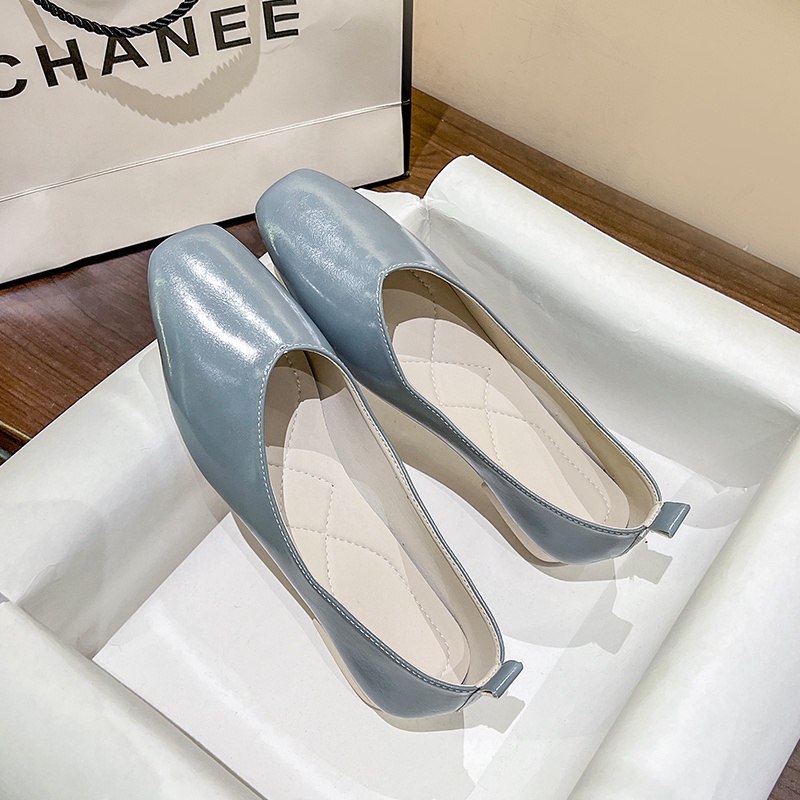 Import Korea Sepatu Wanita Flat Shoes Murah Slip On Tanpa Tali Flatshoes Pantofel Empuk Ringan Kerja Cewek Cantik Kekinian Casual Kuliah 237