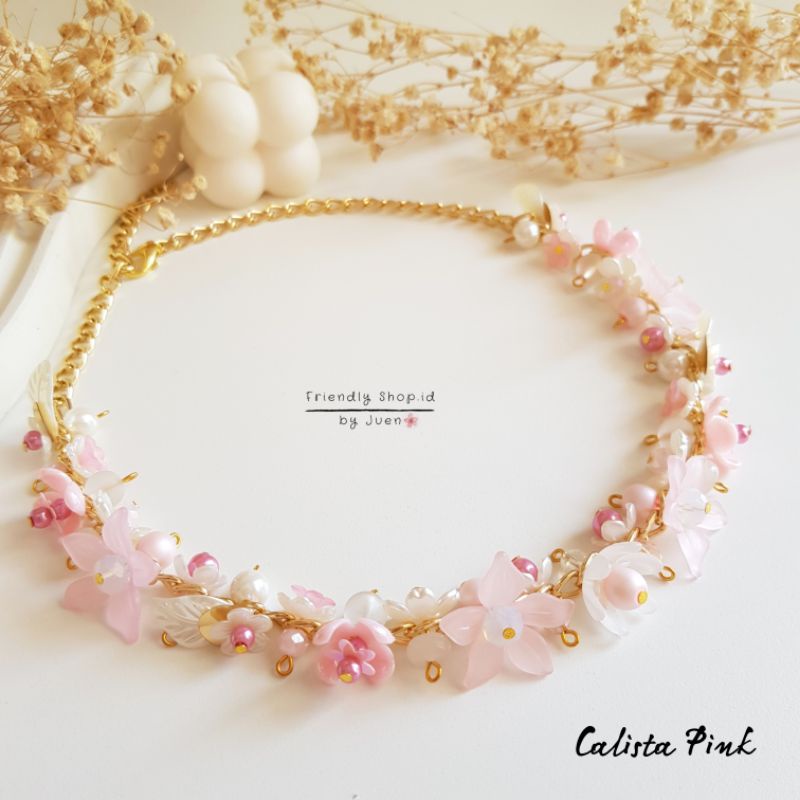 CALISTA NECKLACE PREMIUM / KALUNG MANIK / KALUNG HIJAB / KALUNG KRISTAL / CHOOKER