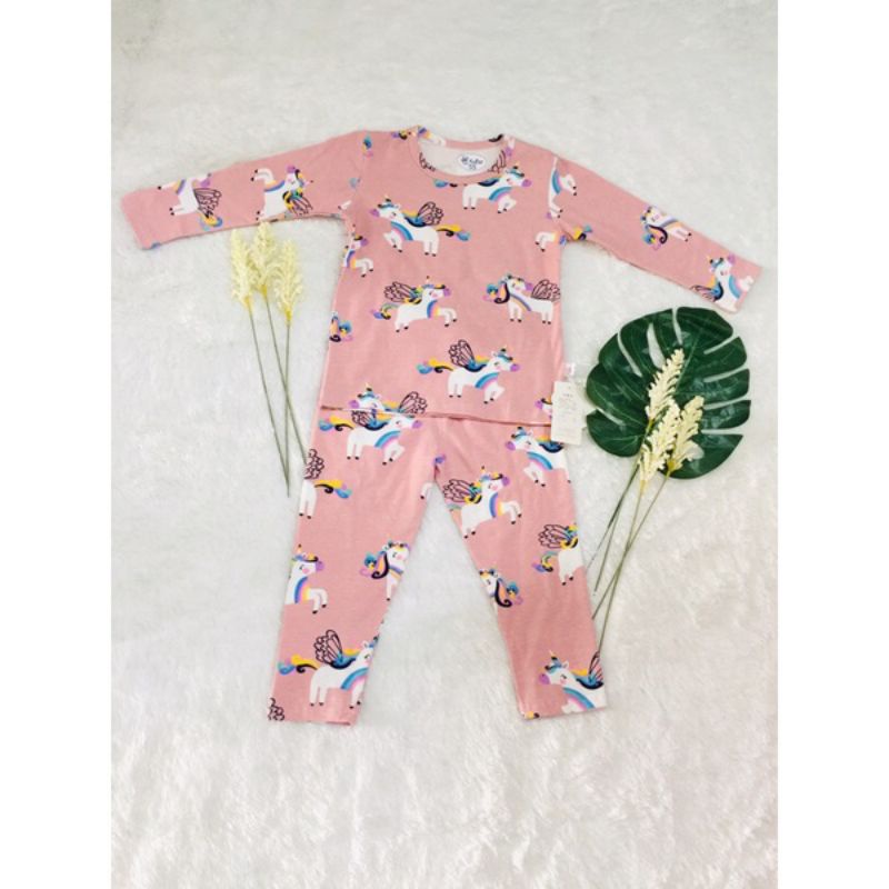 FBK FW L29A Setelan Piyama Panjang Anak Import  Premium