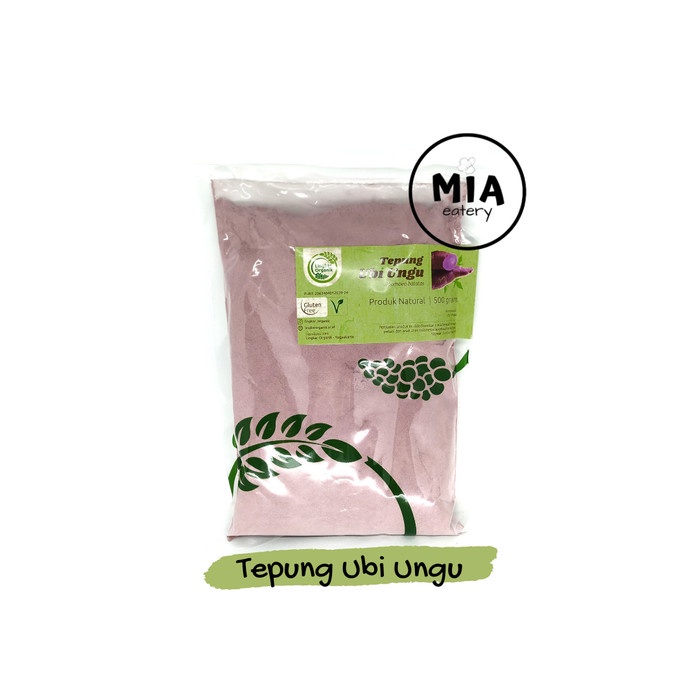 

Tepung Ubi ungu Lingkar Organik 500 gram gluten free