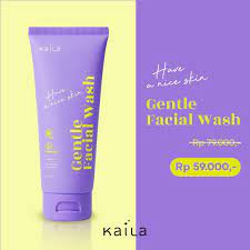 KAILA GENTLE FACIAL WASH  HAVE A NICE SKIN 100ML