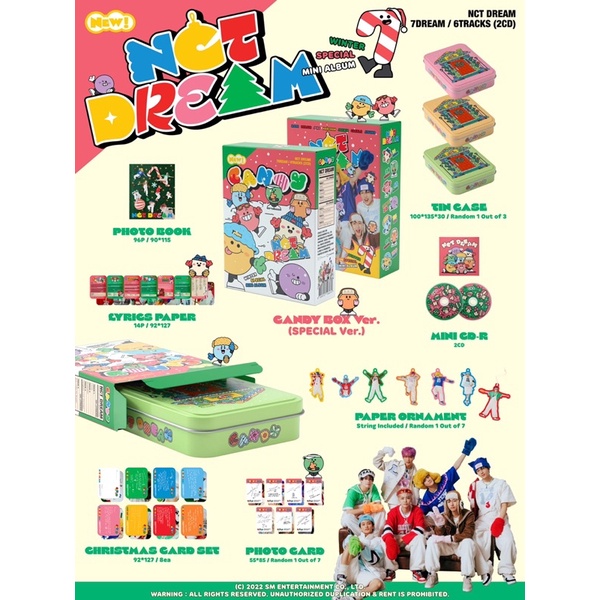 [OPEN PO] NCT DREAM WINTER SPECIAL ALBUM CANDY