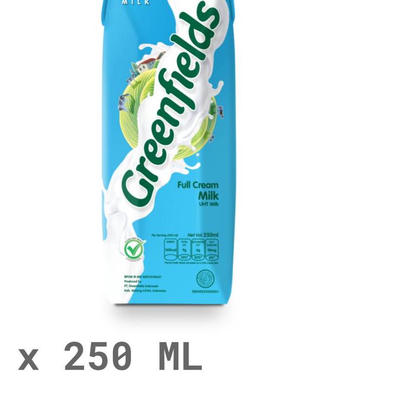

READY ✅Greenfields Susu Full Cream 6 x 250 mL|SQ3