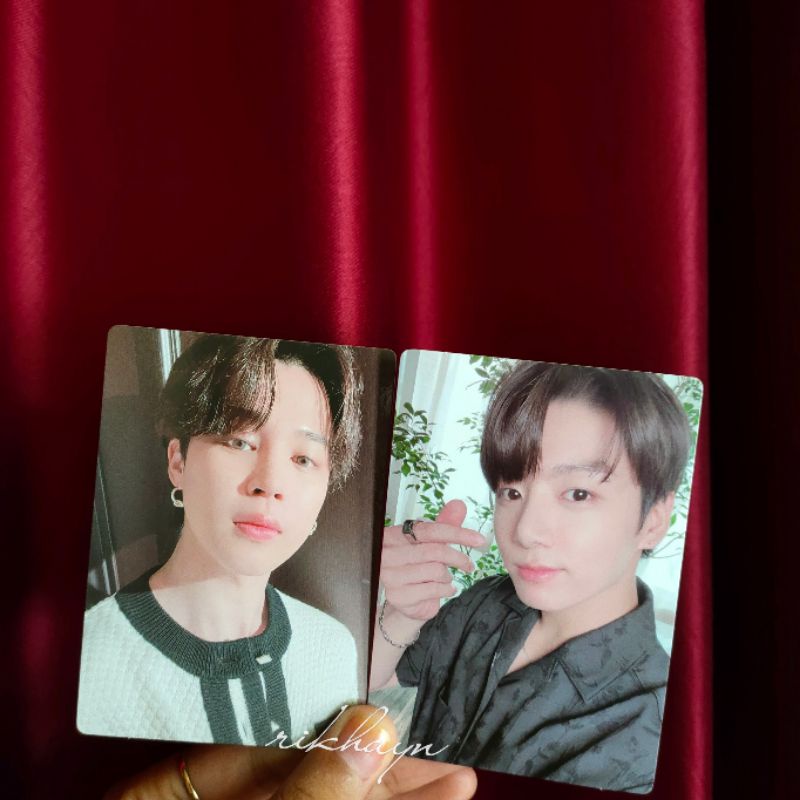 pc photocard bts Armykit Jungkook jimin