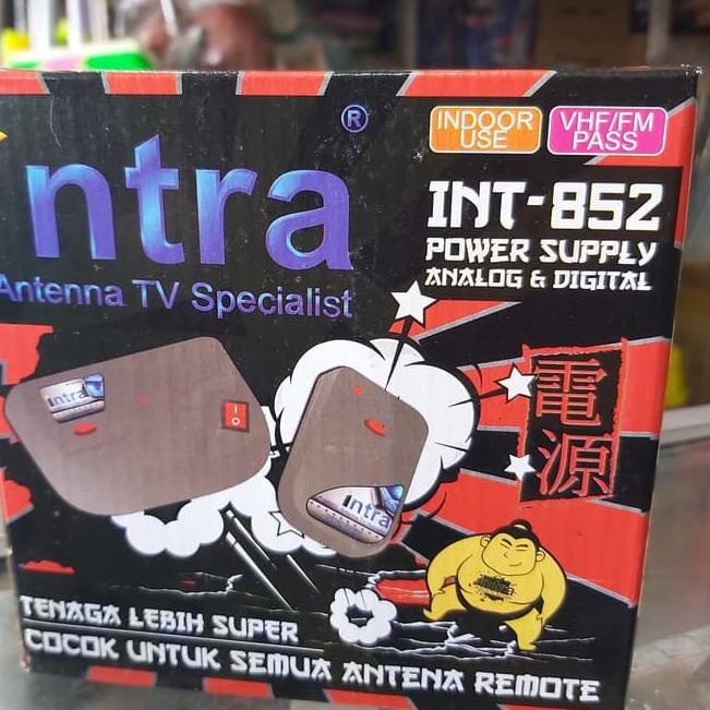 Langsung Atc Booster antena tv remote INTRA booster antena remot INTRA BOSTER PENGUAT SINYAL TV ANTE