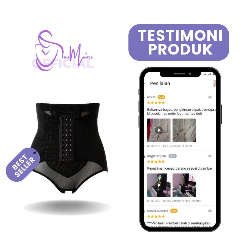 Korset CELANA KANCING Pelangsing Pengecil Perut Buncit Wanita Celana Dalam Renda Pengait Corset Pelangsing Perut Jumbo Cd Korset Wanita Alat Pengecil Perut Buncit Peramping Pinggang Pakaian Dalam Underwear Wanita Lace