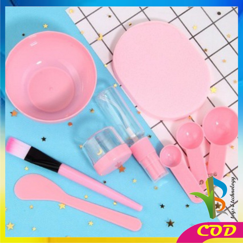 RB-K61 Mangkok Masker Set 9 in 1 / Mask Tools Set Kuas Alat Make Up / Mangkuk Masker / Alat Masker Wajah